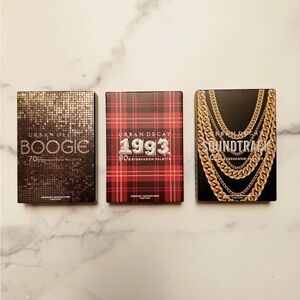 Urban Decay Decades Eyeshadow Set — 3 Palettes (70s, 90s, 00s) NIB